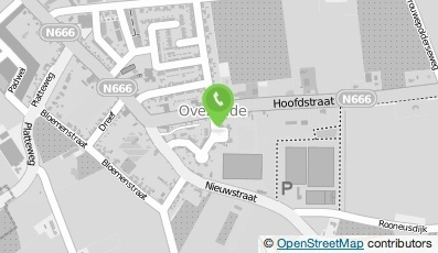 Bekijk kaart van QVD B.V. in Borssele