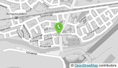 Bekijk kaart van Cafetaria de Buuzen in Arnemuiden
