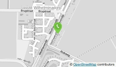 Bekijk kaart van Ontwerpburo J. Vaas  in Wilhelminadorp