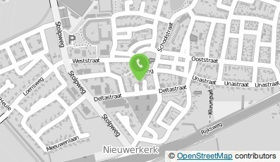Bekijk kaart van Machineverhuur Verwijs  in Nieuwerkerk
