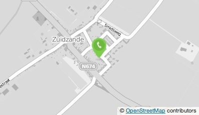 Bekijk kaart van Broekvorm  in Zuidzande