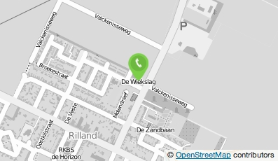Bekijk kaart van Kibeo Hontestraat Rilland in Rilland