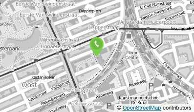 Bekijk kaart van Webwolf in Amsterdam