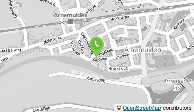 Bekijk kaart van V.O.F. Bloemenhuis De Lelie in Arnemuiden