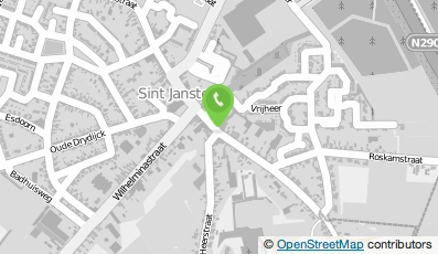 Bekijk kaart van Caf in Sint Jansteen
