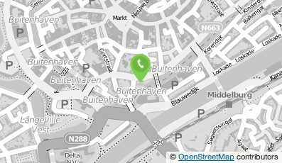 Bekijk kaart van BWZ Adviseurs en Architecten in Middelburg