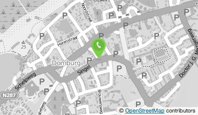 Bekijk kaart van Kafe Domburg in Domburg