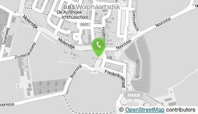 Bekijk kaart van Onderhoudsbedrijf Piet van Iwaarden in Wolphaartsdijk
