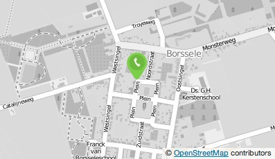 Bekijk kaart van WRB techniek in Borssele