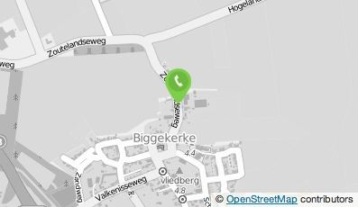 Bekijk kaart van Installatiebedrijf Biggekerke in Meliskerke