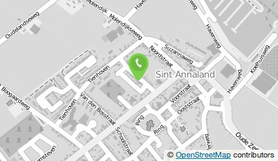 Bekijk kaart van Kwekerij van Dijke in Sint-Annaland