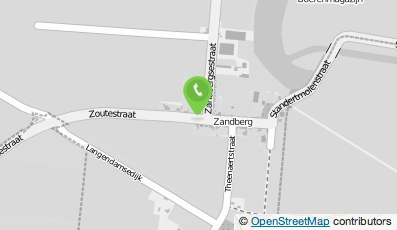 Bekijk kaart van Eetcafé De Zandberg in Graauw