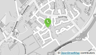 Bekijk kaart van Pedicuresalon Happy Voet in Burgh-Haamstede