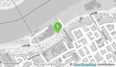 Bekijk kaart van Fa. A. Hoogeveen en Zonen V.O.F. in Nieuw-Lekkerland