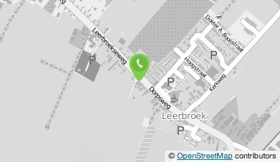 Bekijk kaart van Schildersbedrijf A. Schaap  in Leerbroek