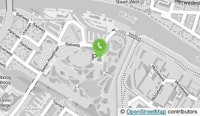 Bekijk kaart van Restaurant Partycentrum Wantijpaviljoen in Dordrecht