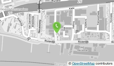 Bekijk kaart van Exploitatie & Beheersmaatschij Merwestreek B.V. in Hardinxveld-Giessendam