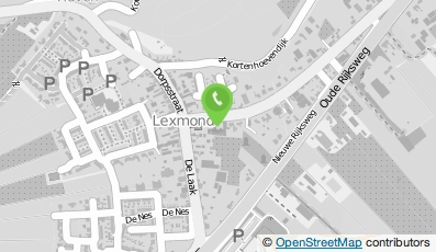 Bekijk kaart van Café-Pension De Gouden Leeuw  in Lexmond