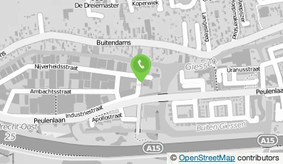 Bekijk kaart van Deltabrug Beheer B.V. in Hardinxveld-Giessendam