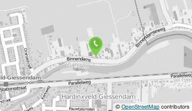 Bekijk kaart van Bouwmeester Watersport B.V. in Hardinxveld-Giessendam