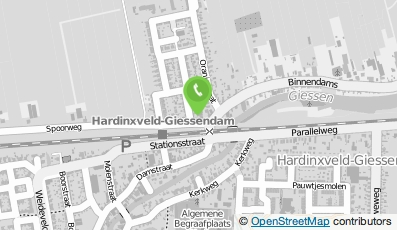 Bekijk kaart van Autobedrijf Nederlof in Hardinxveld-Giessendam