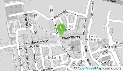 Bekijk kaart van Administratie-/Assurantiekant. Koningswoud in Dirksland
