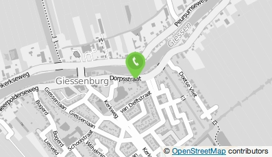 Bekijk kaart van J. Kloek Assurantiën in Giessenburg