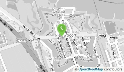 Bekijk kaart van Van der Vlist Nieuwpoort  in Nieuwpoort