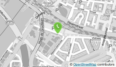 Bekijk kaart van Elektro Groothandel DSA in Dordrecht