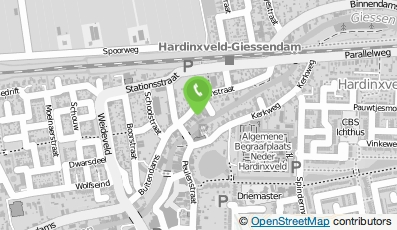 Bekijk kaart van Bakkerij Soeteman in Hardinxveld-Giessendam