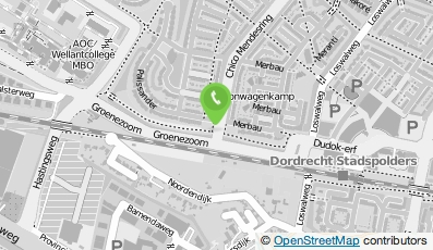 Bekijk kaart van Admin. & Belastingadviesbureau A.G. v.d. Werken in Dordrecht