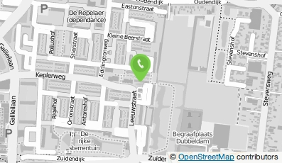 Bekijk kaart van P.I. Publishers Dordrecht in Dordrecht