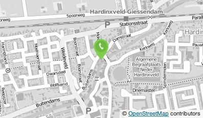 Bekijk kaart van Slagerij Jaap van Prooijen C.V. in Hardinxveld-Giessendam