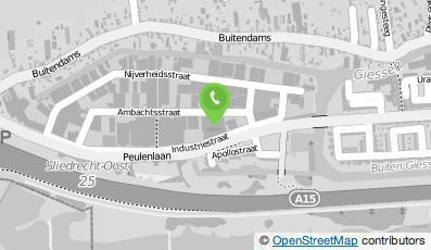 Bekijk kaart van PAK Engineering B.V. in Hardinxveld-Giessendam