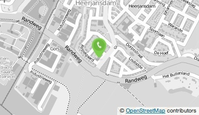 Bekijk kaart van M. van der Schoor  in Heerjansdam