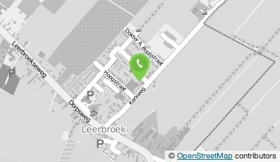 Bekijk kaart van Gerja Timmer- en Onderhoudswerken in Leerbroek