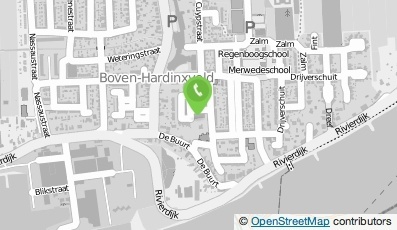 Bekijk kaart van Kerkcentrum van de Nederlands Herv. Gem. Boven-Hardinxveld in Hardinxveld-Giessendam