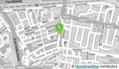 Bekijk kaart van Okhuizen Slaapcomfort Leerdam in Leerdam
