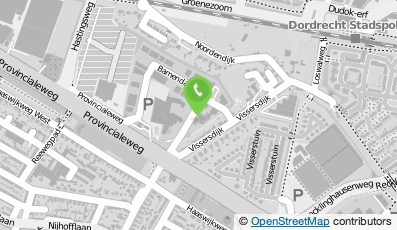 Bekijk kaart van Garage Van der Wolf B.V. in Dordrecht