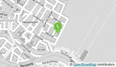 Bekijk kaart van Autorijschool Landzicht  in Heerjansdam
