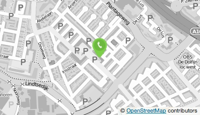 Bekijk kaart van De Jel Parket in Zwijndrecht