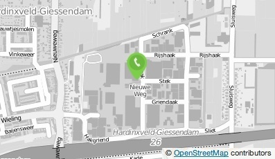 Bekijk kaart van Handelsonderneming ACW Hardinxveld B.V. in Hardinxveld-Giessendam