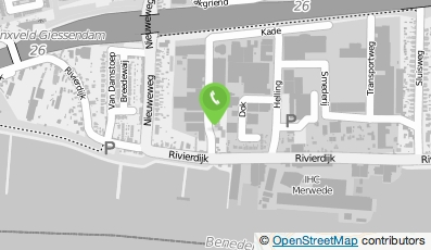 Bekijk kaart van Merwestreek Advies B.V. in Hardinxveld-Giessendam