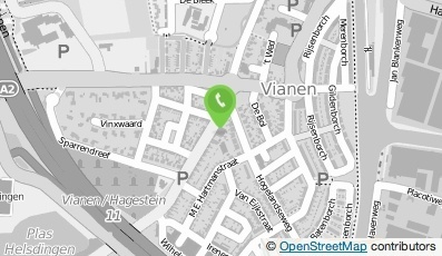 Bekijk kaart van De Jonkheer in Vianen (Utrecht)