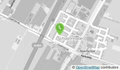 Bekijk kaart van Boomkwekerij en Hoveniersbedrijf de Woerd in Schoonrewoerd
