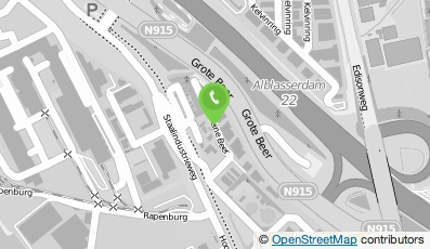 Bekijk kaart van P.J. Hogerwerf Trading in Alblasserdam