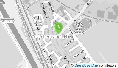 Bekijk kaart van Hartog Logistics B.V. in Zevenbergschen Hoek Moerdijk