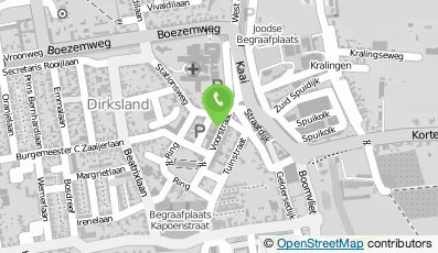 Bekijk kaart van Hack Holding B.V. in Dirksland