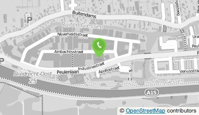 Bekijk kaart van Q-Bolt Networks B.V. in Dordrecht