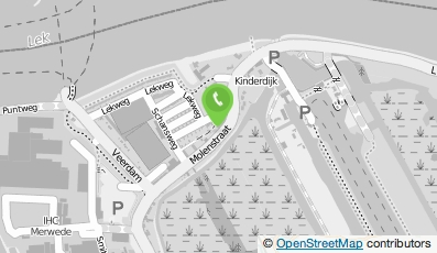 Bekijk kaart van Velthuizen Robotica en Webhosting in Kinderdijk